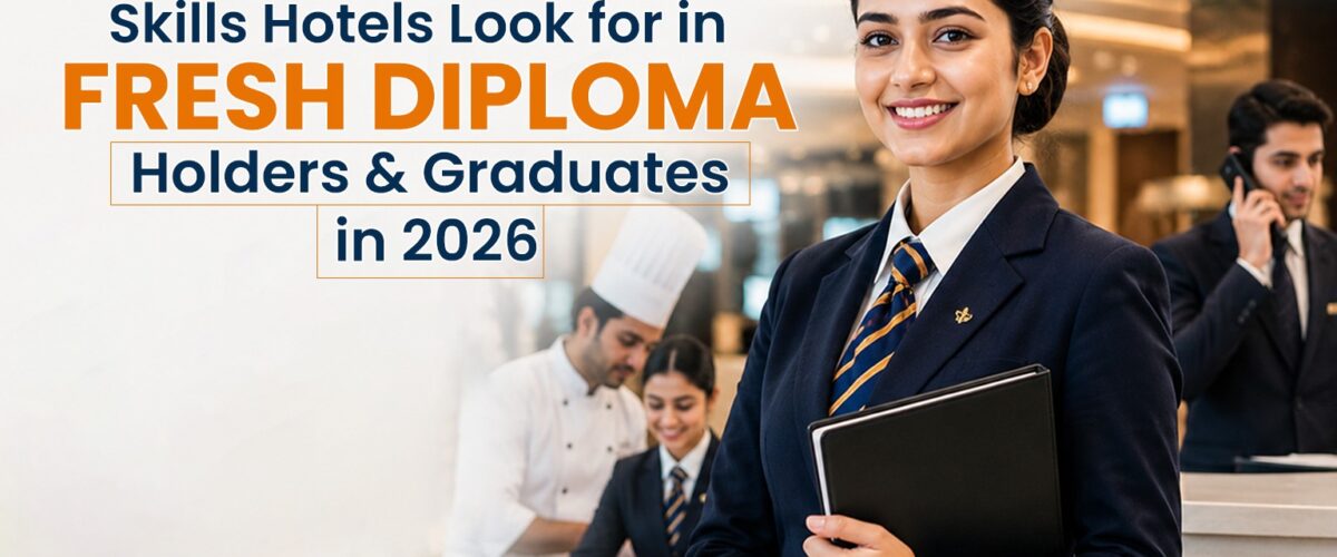 Hotels looking for skills in Fresh Diploma Holders & Graduates